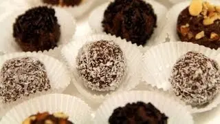 Coconut Chocolate Balls Recipe (Gluten Free & No Bake Cookies) - CookingWithAlia - Episode 223
