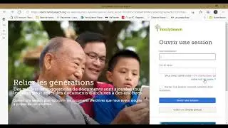 retrouver ses identifiants Familysearch