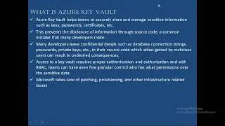 26 Azure Key Vault, Secure secrets, keys certificates in Azure Data Factory