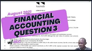 ATD INTRODUCTION TO FINANCIAL ACCOUNTING AUGUST 2021 Q3