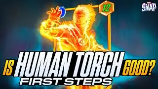 This card is PURE FIRE!! An HONEST REVIEW of HUMAN TORCH [Marvel Snap First Impressions]