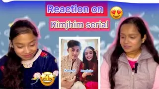 Reaction on rimjhim serial best new scenes😍 #viral #reaction #rimjhim  #dangaltv #yashika #himanshu 