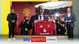 ZINEDINE ZIDANE&rsquo;S APPOINTMENT AS MANCHESTER UNITED&rsquo;S NEW HEAD COACH AS BEEN CONFIRMED THIS MORNING 