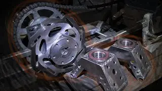 Making a CV spool and spindles!Powerwheels V-twin Landrover build pt.3