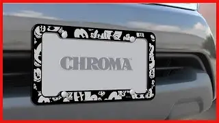 Mickey Mouse Emoji Head License Plate Frame &ndash; Perfect for Disney Fans