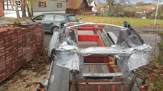 BMW E30, wir Schweißen die Touring Front, Rost über Rost, Leicht is anders!