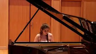 Cristiana Achim performs Jeux d'eau (Ravel)