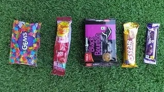 Unboxing ASMR || Black Bourbon || Dairy Milk || Gems || 5 Star || Chupa Chups ||