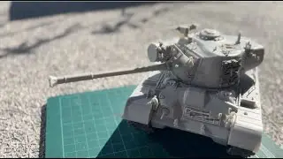 BEAUTIFUL 1:35 Scale M46 Patton Tank Building
