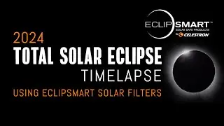 2024 Total Solar Eclipse - Timelapse - Dallas, TX