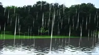 [3ds Max] Heavy rain animation (with sound effects)