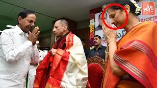ESL Narasimhan Wife Emotional | CM KCR Gives Send Off to  ESL Narasimhan | YOYO TV Channel