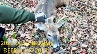 Cedar Creek WMA Firearms Deer Hunt 2022! Buck Down!