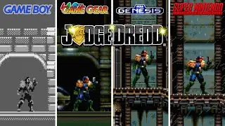 Judge Dredd [1995] Game Boy vs Game Gear vs Genesis vs SNES (Version Comparison)