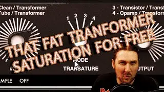Free Plugin Friday | Analog Obsession Transature Tranformer Saturation Plugin