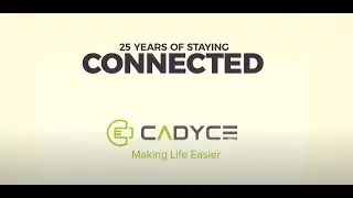 25 Years of Staying Connected With Us | CADYCE - Making Life Easier