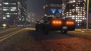 GTA V |  Free Roam | Chillwave/Synthwave Mix | Relaxing Drive No Crash | Take THE SCENIC ROUTE e16