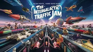 **The Intergalactic Traffic Jam** - Glam Rock, hard rock.