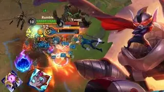 Wild Rift Rumble Baron Lane is OP | Full Gameplay Season 16