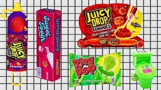 Unboxing Satisfying ASMR Sweet Teeth Candy Jelly Gummy Food Mukbang