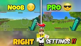 Best Settings For Minecraft Pe 1.20 || best settings for minecraft || best settings for minecraft pe