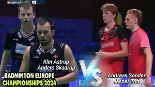 FINAL-Kim Astrup/Anders Skaarup vs Andreas Sondergaard/Jesper Toft || Final BEC 2024