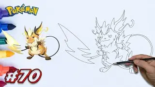 How To Draw Mega Raichu X | Pokemon