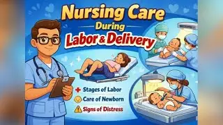 شرح كامل للولادة الطبيعية للتمريض لطلاب المعهد الفني الصحي | Stages of normal labor