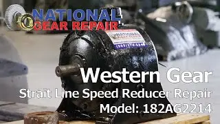 Western Gear Strait Line Speed Reducer Model 182AG2214