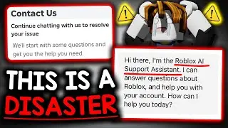 Поддержка Roblox теперь использует чат-бота на основе искусственного интеллекта...
