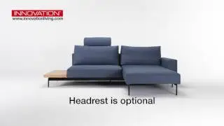 BRAGI von INNOVATION Eckschlafsofa mit Seitentisch - mysofabed.de