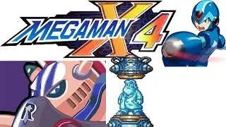 Jet Stingray Boss Battle Megaman X4 (playstation 1) 1997