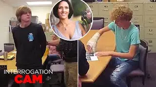 Interrogation Cam: Ohio Teens Kill Photographer After Rolling Log Off Cliff &lsquo;To Be Funny&rsquo;