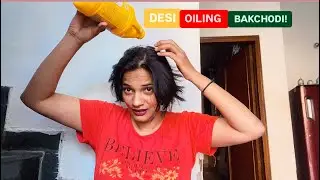 Oiling Diaries: Desi Style! | अमोहा Vlogs