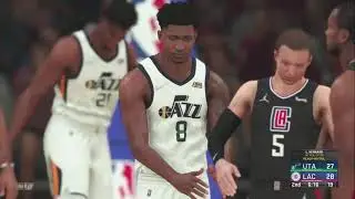 NBA2k22 Next Gen Utah Jazz x Los Angeles Clippers