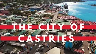 Castries City Center Investment | Commercial Land Drone View 🌴