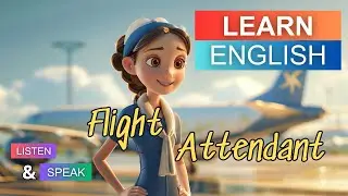 Flight Attendant| Learn English Through Story | Native English Skills Mastery