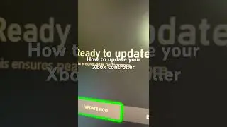How to update your Xbox controller