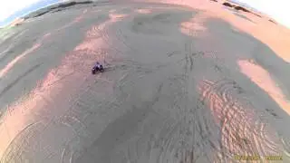 Pismo Beach Dunes - SJ5000- 3DR Iris+ Quadcopter Follow me mode 11/06/2015