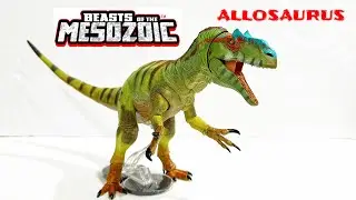Распаковка и обзор фигурки Аллозавр ломкий (Beasts of the Mesozoic) в масштабе 1/18