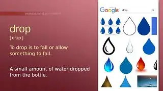 Drop : B1 level english vocabulary lesson, www.LipLix.com