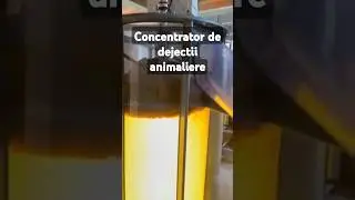 concentrator de dejectii animaliere demo + tratament de apa