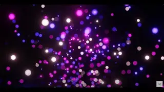 Purple Particle [4K] - Relaxing Purple Particles Motion Video Background Loop