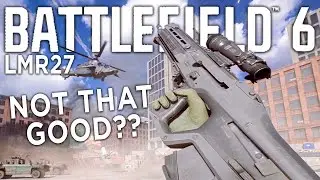 Fictional LMR27 DMR Loadout 40+ Kills in Battlefield 6 Multiplayer Gameplay
