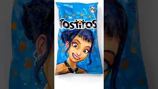 Tostitos x K-pop Demon Hunters &ndash; Zoey Edition #drawing #art
