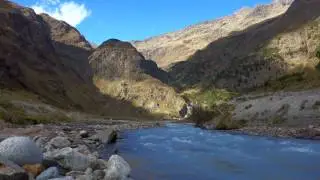 Entspannung pur! - ein Bergbach in den Alpen