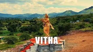 Vitha Gao Bhandardara: Discover the New Temple and Krishna Statue | @vinod.hanchate  | VSHOOTER