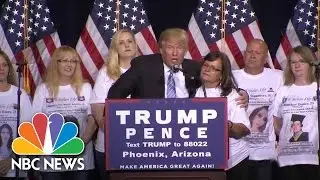 Donald Trump Welcomes Parents Of Victims Killed By Illegal Immigrants | NBC News