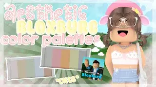Aesthetic Bloxburg Color Palette Ideas! | MarshMeadows🧸🧁