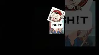 KLEE learns a new bad word 😭😭💀 | #genshinimpact #edit #reels